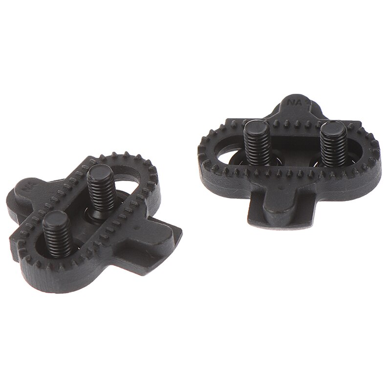 2pcs Mountain Biycycle Pedals for SPD Cleats Pedal Clipless Cleat Set MTB Bike Biking Cleats Clip-in Clips kit