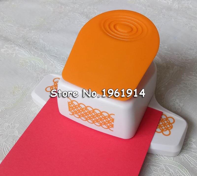 Large fancy flower border punch edge of the embossing machine handmade device DIY paper cutter Handmade scrapbooking