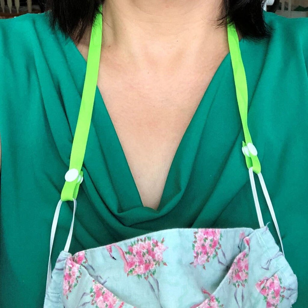 rope Adjustable Face Masks Extension Lanyard Handy&convenient Safety Ear Holder Portable Mouth Maskse Hang on Neck Rope Hooks