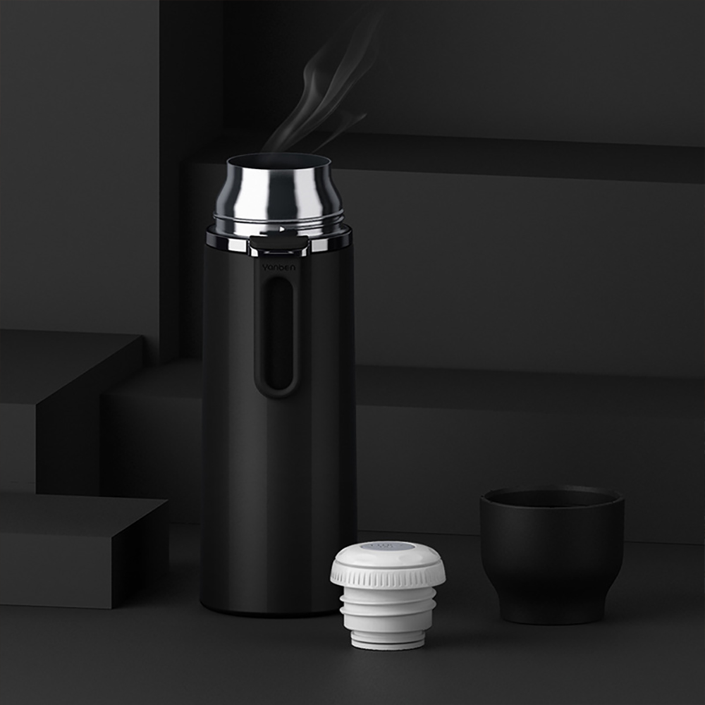 350 Ml Roestvrijstalen Mok Handig Met Touw Mok Business Office Beker Kan Worden Aangepast Reizen Belettering Mok