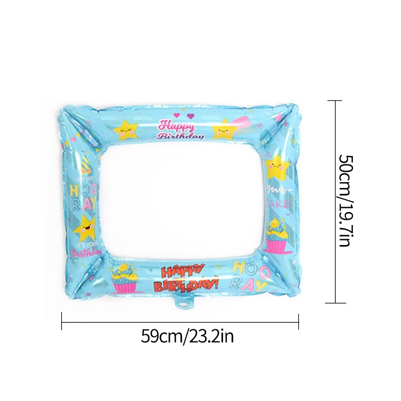twórczy zdjęcie ramka urodziny impreza balon zdjęcie ramka ślub Modeling rekwizyty Dzieci dorosły zabawny ukończenie szkoły zdjęcie poza dekoracyjny