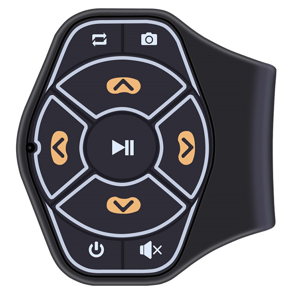 Draadloze Bluetooth Steering Auto Wiel Afstandsbediening Controle Siri Afstandsbediening Camera Ondersteuning Voor Ios Android