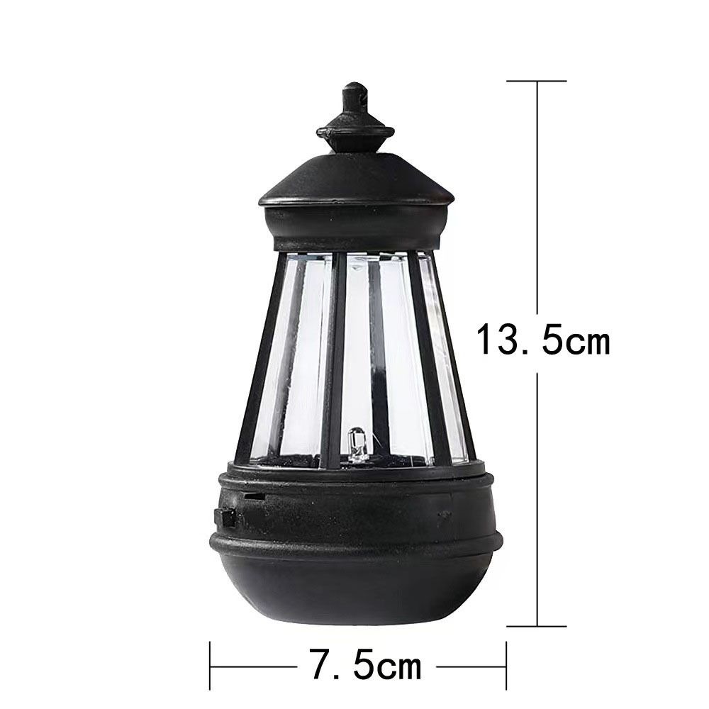 Patio Garden Decor Solar Lantern Hanging LED Light Outdoor Yard Waterproof Garden Lighthouse lantern