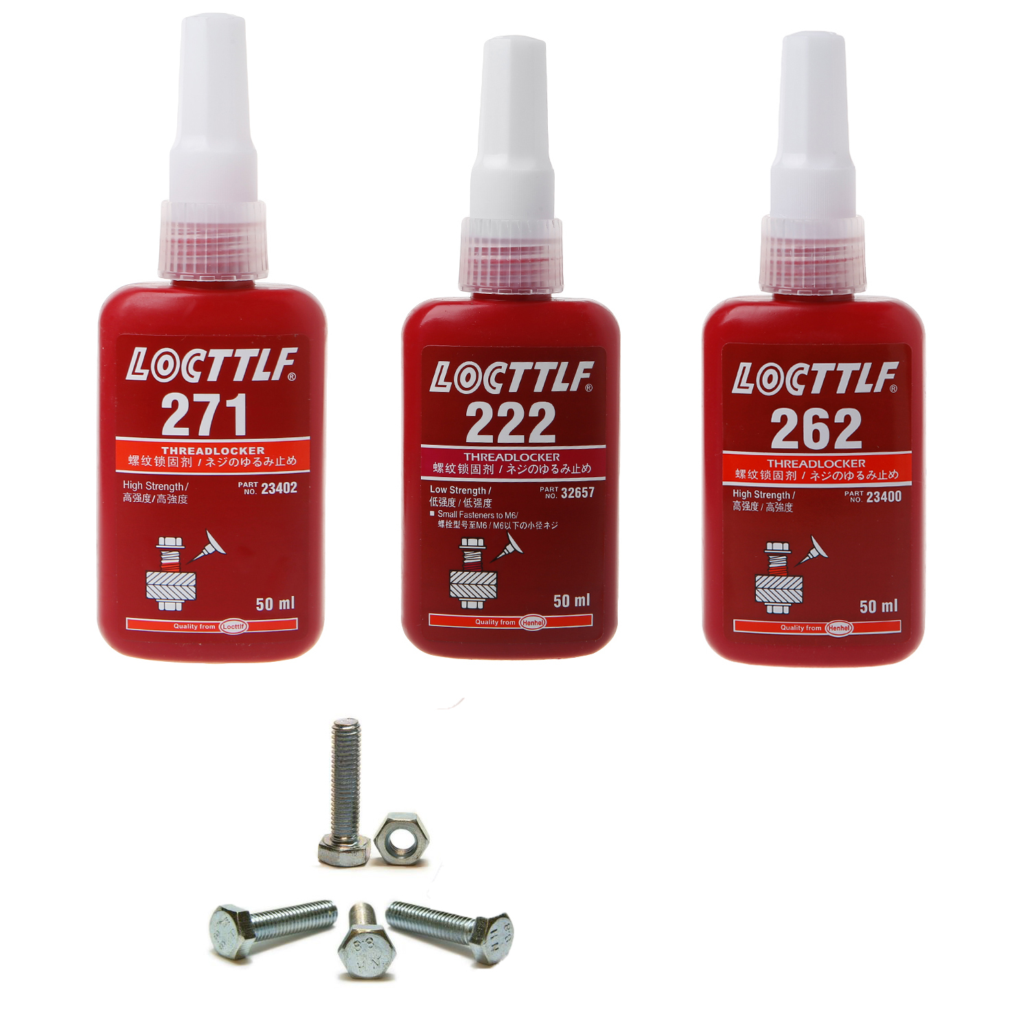 222/262/271 rosca Locker adhesivo sellador pegamento Locktite evitar la oxidación tornillo uso 50ML RC partes