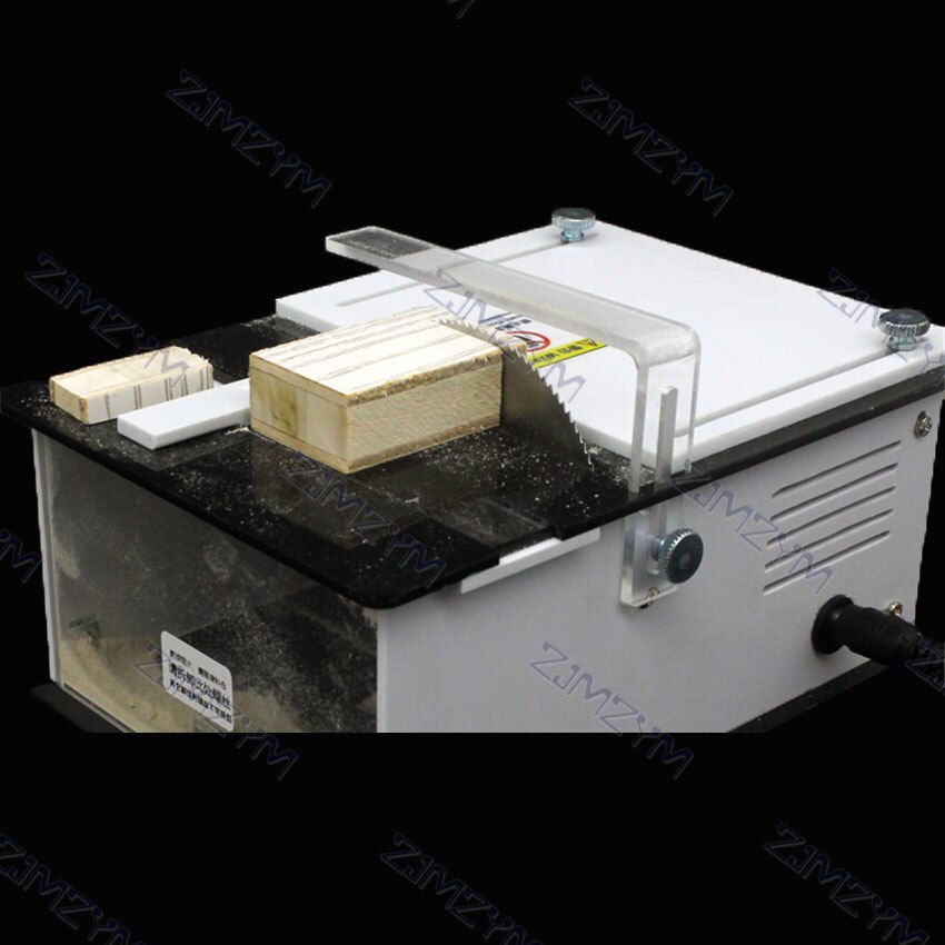 T555-1 96W Mini Precision Table Saws Handmade Woodworking Bench Saw Multifunctional Electric Bench Saw DIY Cutting Circular Saw