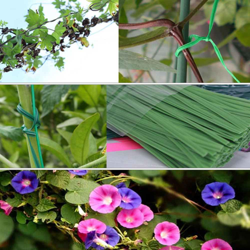 schwer Pflicht Kunststoff Beschichtet Rolle Draht Twist Krawatten Gartenanlage Werkzeug Garten Ausbildung Draht Bonsai Auslauf Draht für halten Zweig