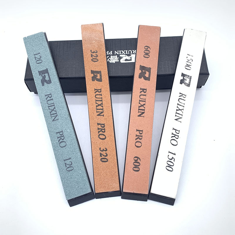 RUIXIN PRO set 120-1500 Grit Angle Sharpening stone Whetstone fixed knife sharpener Sharpening system kitchen tools