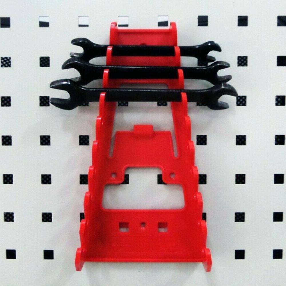 Plastic Wrench Organizer Tray Sockets Storage Tools Sorter Standard Spanner Rack Holder Wrench Holders P5h5