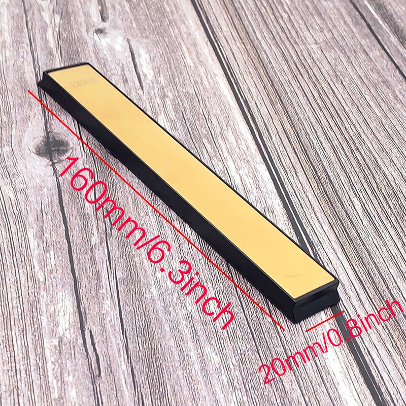 Diamant doré bru pierre de mise en forme angle fixe tranchant ener pierre de rodage couteau de cuisine bord d'apex la lame est tranchante