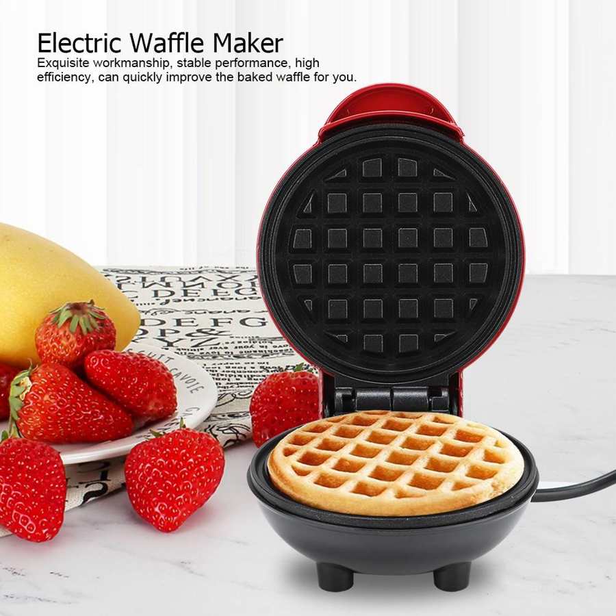 waffle maker Household Mini Waffle Maker Electric Pancake Cake Making Machine Baking Tools Dog Cooking Appliance