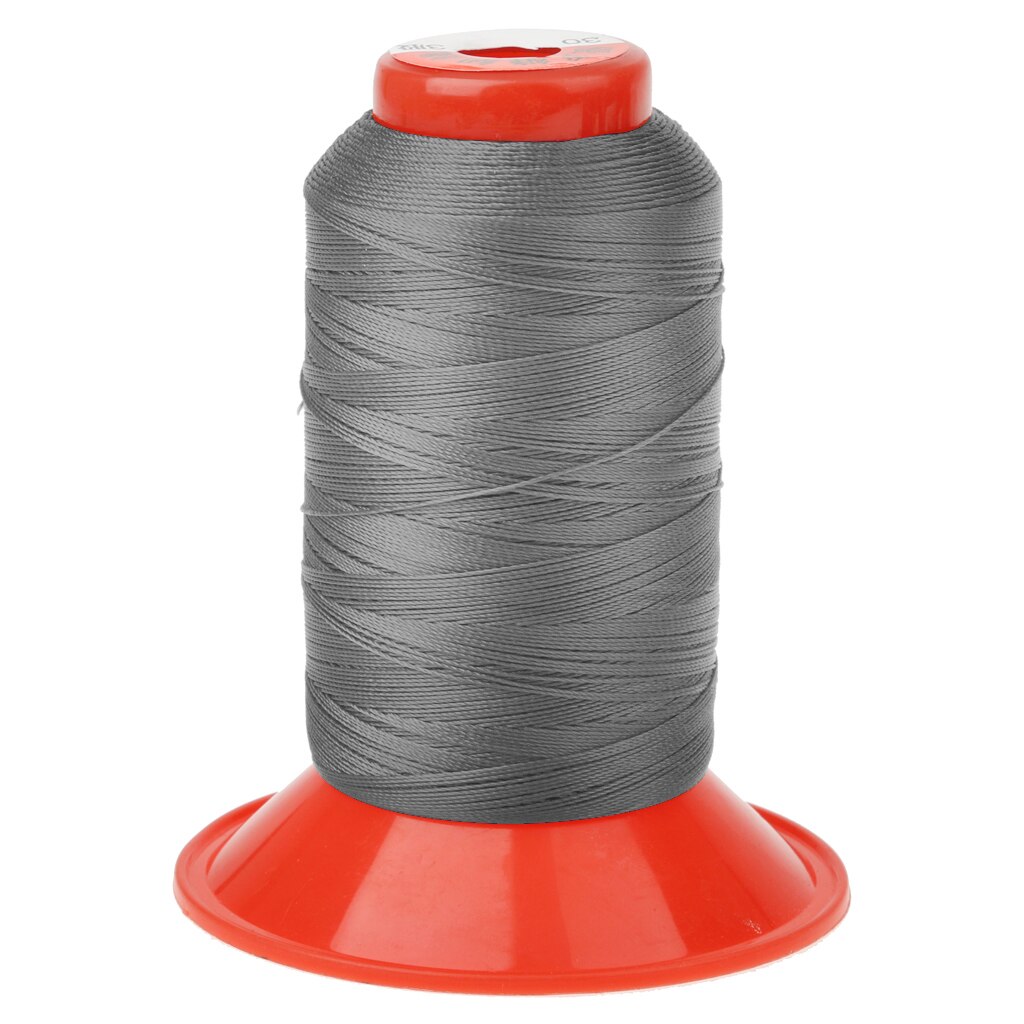 Hilo de nailon fuerte para tienda de mochila, costura de 500 metros de longitud: Dark Gray