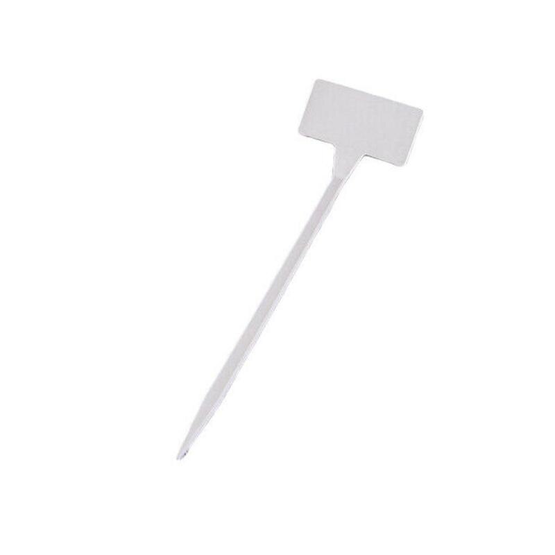 10 Pcs 30 Cm T-Type Plastic Kwekerij Plant Label Tuinieren Plant Classificatie Sorteren Teken Ticket Bloem Dikke tag Mark