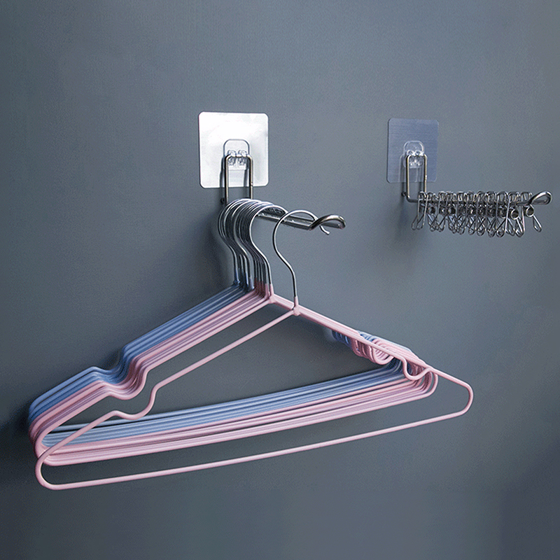 Veelzijdige Wandhanger Opslag Ruimtebesparende Opvouwbare Kleerhanger Rek Winddichte Antislip Organizer