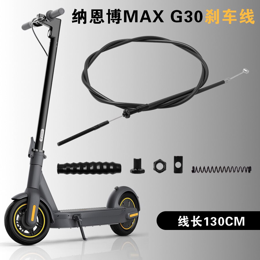 dauerhaft Brems Kabel Linie Für NINEBOT MAX G30 KickScooter G30D Elektrische Rolle Vorderrad Bremse Montage Zubehör