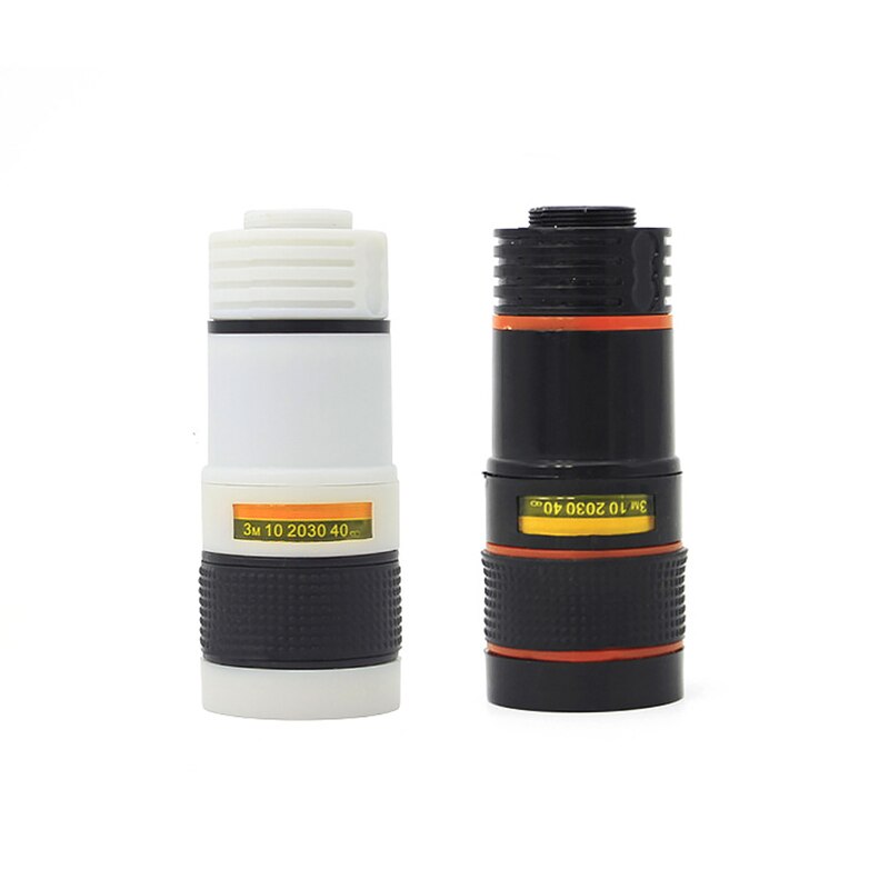 Draagbare 8x18 Mobiele Telefoon Monoculaire Telescoop HD Zoom Mobiele Telefoon Camera Telescoop Optische Lens met Telefoon Clip