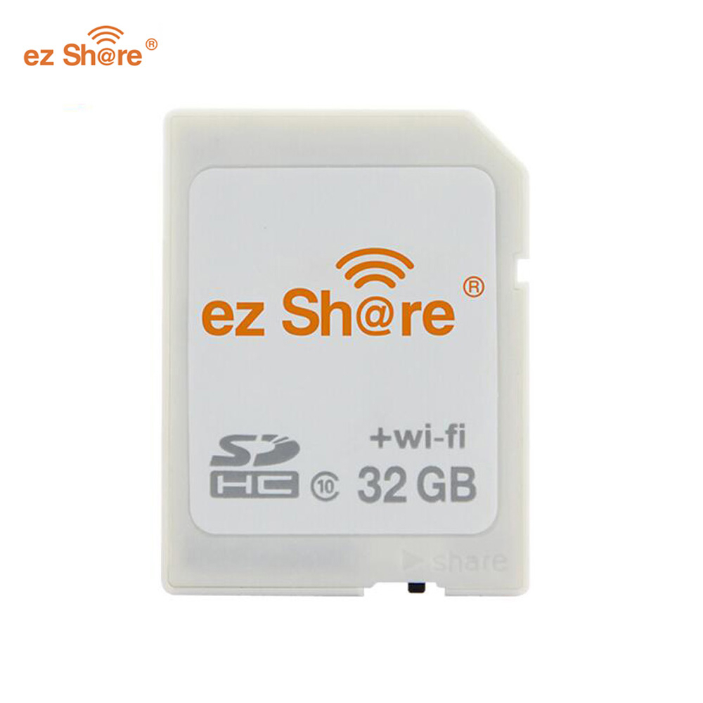 EZ share scheda SD WIFI originale 16GB 32GB 64GB Wireless Wifi condividi scheda di memoria classe 10 per fotocamera biglietto da visita bianco