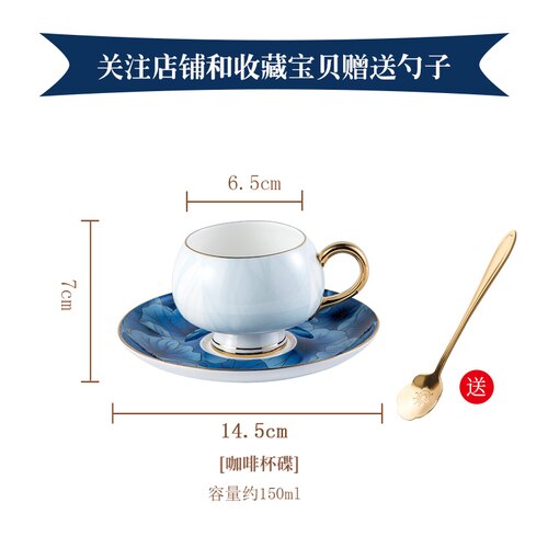 Royal Luxury Tea Cup Set Bone China Porcelain Gold Rim European Small Coffee Cup Espresso Cute White Xicara Drinkware EB50BD: Default Title