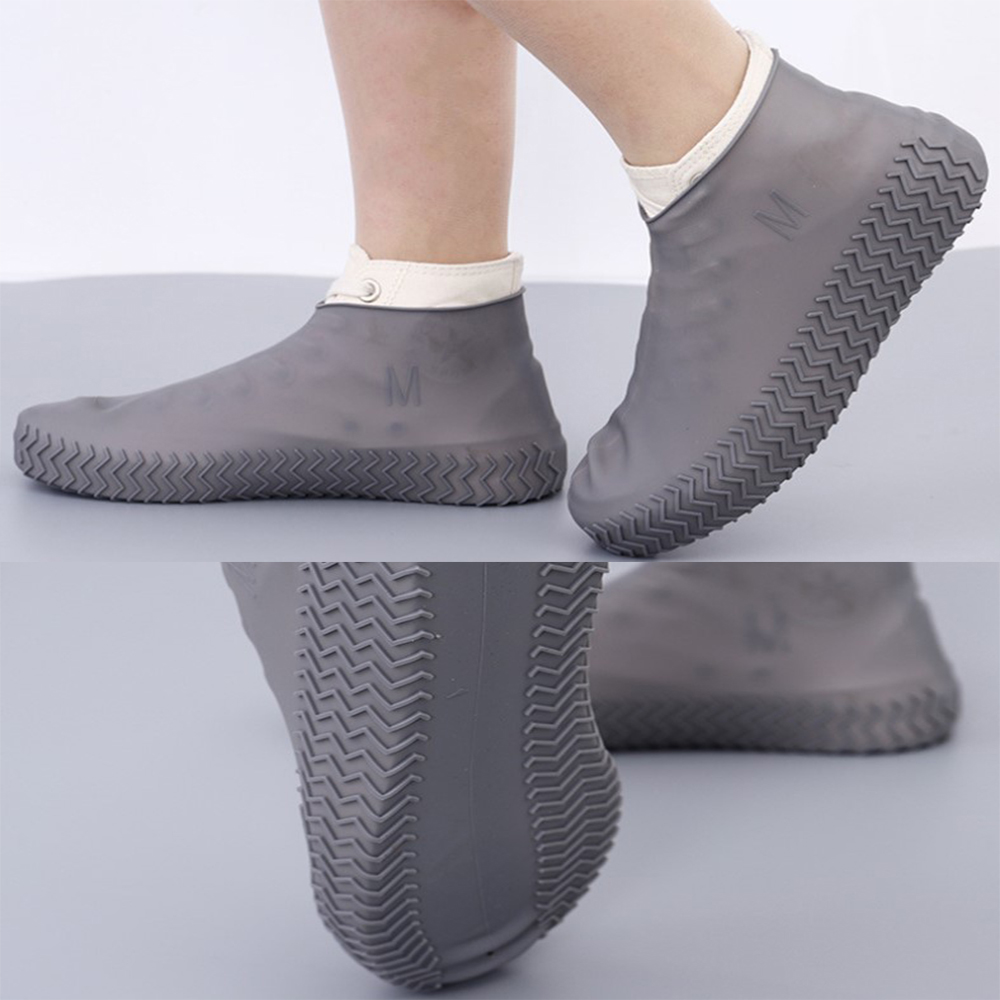 Stivali da pioggia in Silicone copriscarpe impermeabili copriscarpe in gomma riutilizzabili per ciclismo scarpe da pioggia protezioni bambini galoppo antiscivolo