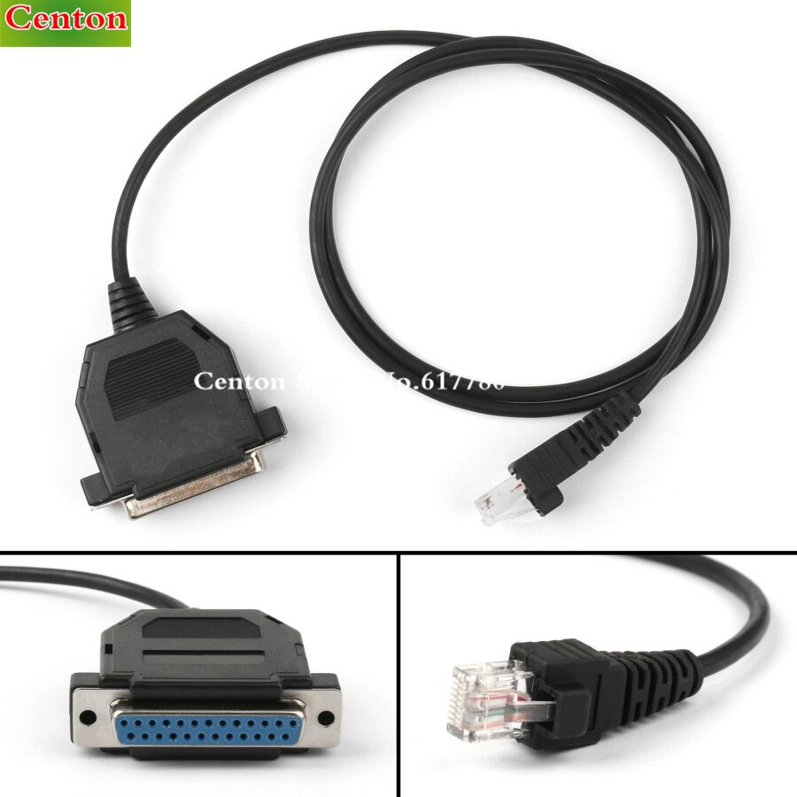 Cable de programación de costilla para Motorola Radio GM300 GM338 GM3188 GM340 GM339 CM300 M100 CM200 CM340 PRO3100, PRO5100, PRO7100 GM900