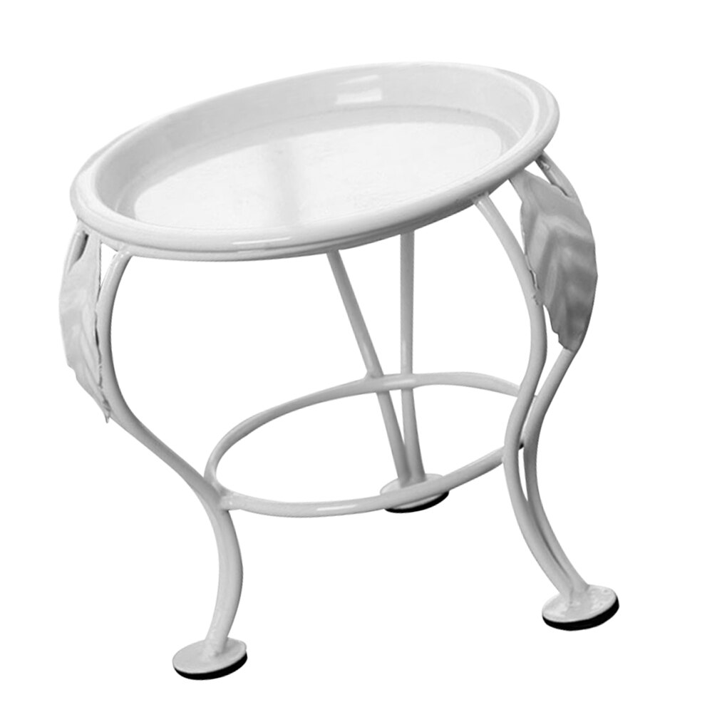 Indoor Outdoor Table Mini Plant Stand Rack Flower Pot Candle Holder Shelf Desktop Decoration