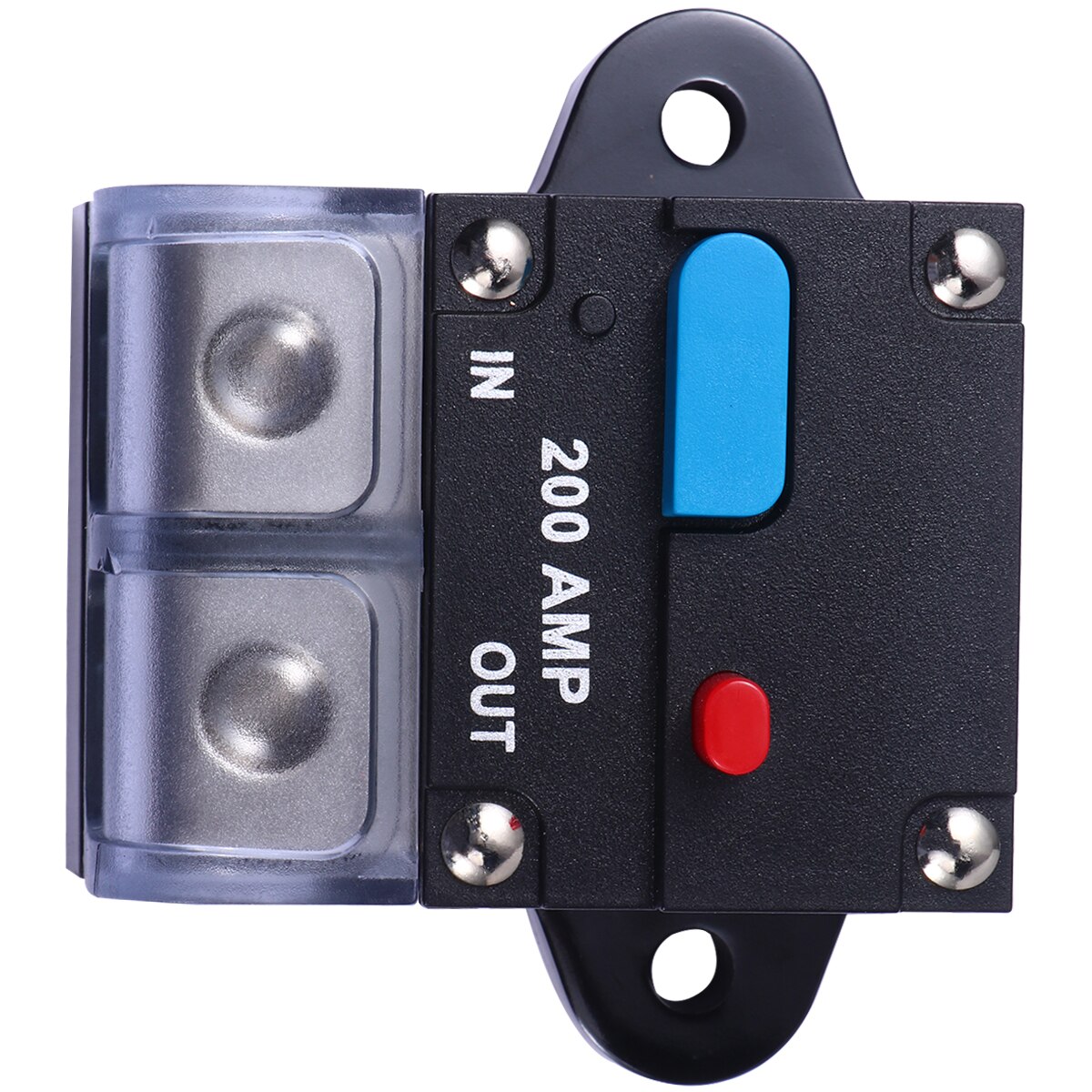100A 200A 250A 300A Car Resettable Circuit Breaker Self-recovery Fuses for Cars Manual Reset Button Fuse Car Accessories
