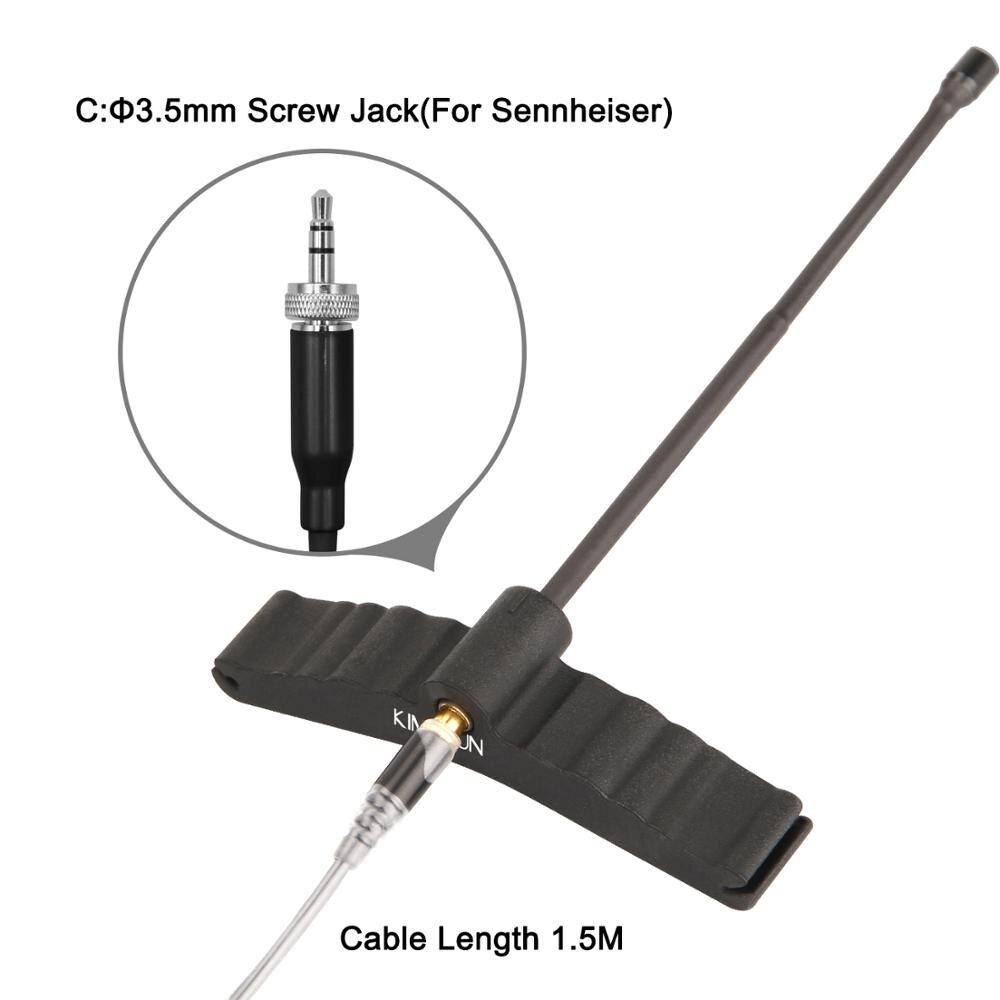 KIMAFUN Mini Musical Instrument Mic Cello special microphone stage performance wired instrument microphone: KM-CX410 C2