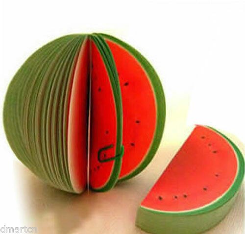 Bloc de notas con forma de fruta para niños, Bloc de notas con forma de fruta, forma de manzana, Kiwi, 9 formas: Watermelon