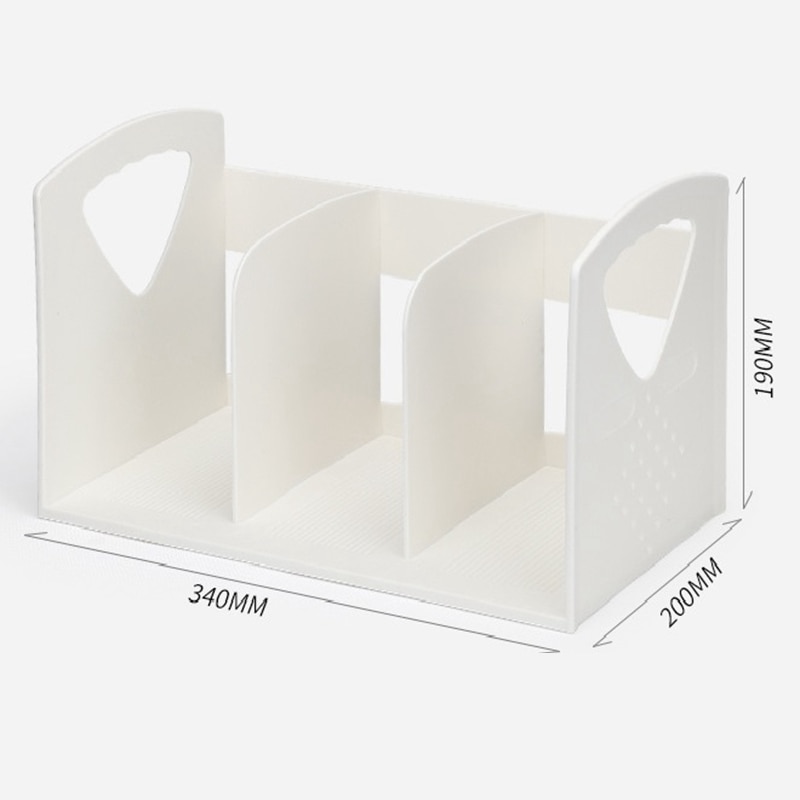 Multi-Function Office File Rack Multi-Layer Vertical Book Stand Rack Abs Plastic Storage Rack File Storage Box Booken
