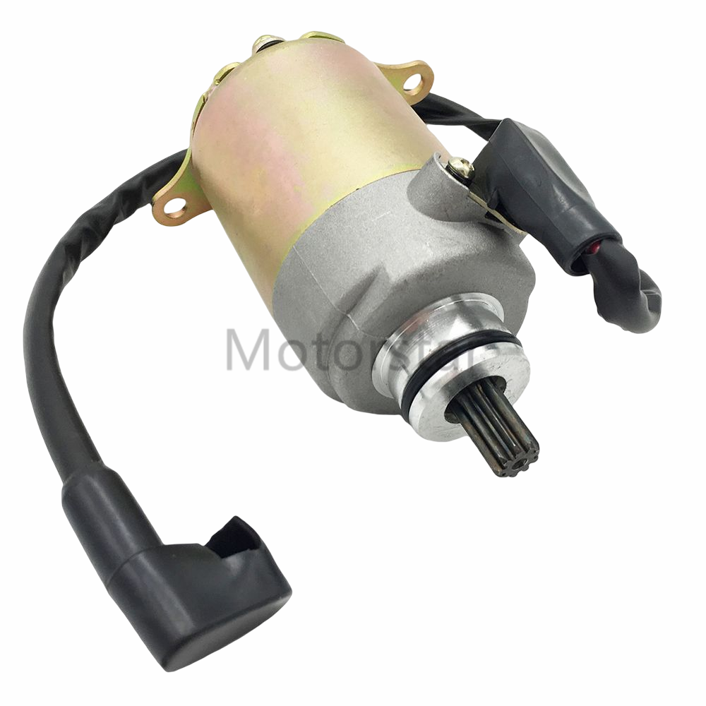 Starter Motor 9 Teeth For GY6 125 150 CC Quad Atv Bike Buggy Moped Scooter