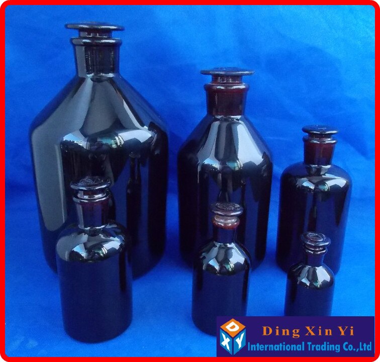2500ml Narrow mouth reagent bottle,2500ml Narrow mouth Amber Laboratory Bottle with ground-in glass stopper