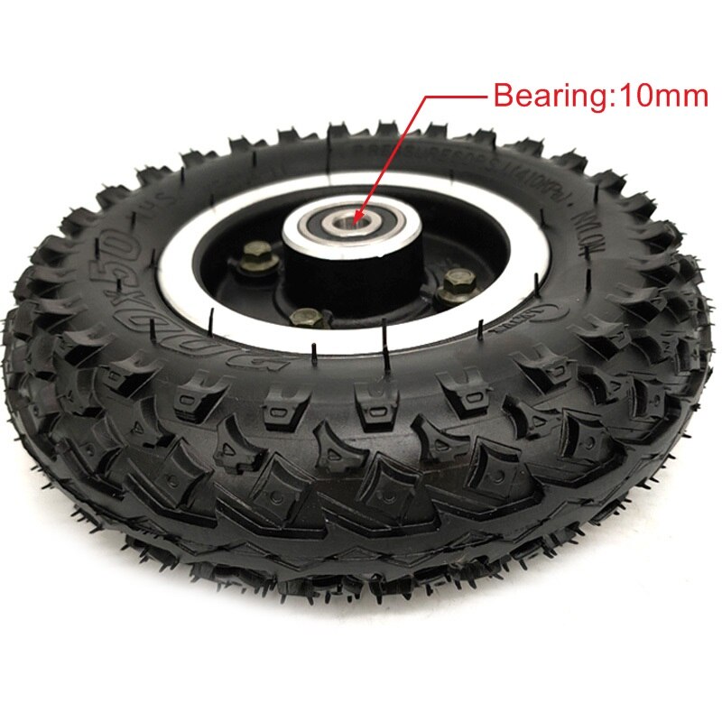 200x50 Pneumatic Wheel With Off-road Tire For Mountain Scooter and Mountain Skateboard