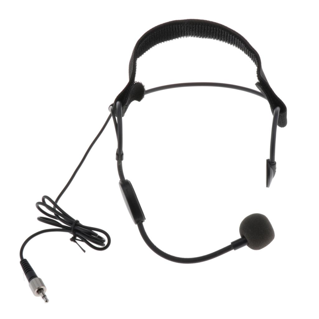 1pc Headset Headworn Microphone Wireless XLR/3.5mm Plug Mini 3.5mm Plug