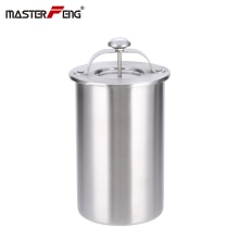 Ham Maker Stainless Steel Meat Press for Making Homemade ham or ham piece with Thermometer and 20pcs Cooking Bags Included