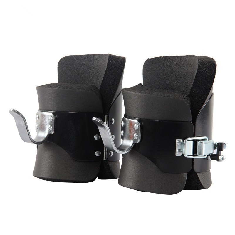 Inversion boots Powerful foot buckle Anti Gravity Ankle Boots stainless steel hook Hanging Pull Up shoes D92602