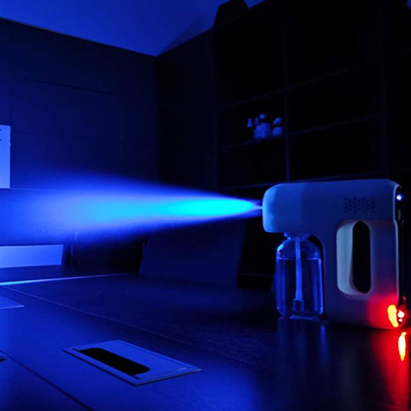 Atomizer USB Rechargeable Mist Sprayer 380ml Adjustable Atomizer Automatic Handheld Mist Spraying Machine