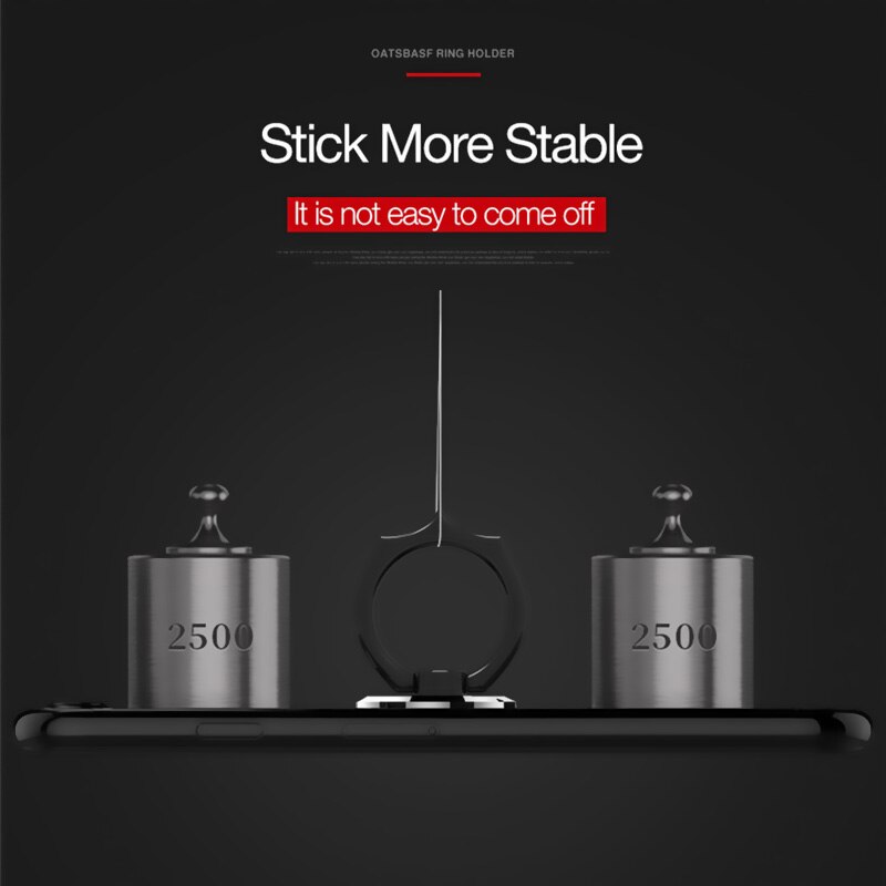 Bat Finger Ring HolderCell Mobile Phone Desktop Stand Mount For iPhone 11X 8 7 XS Bat Metal Smartphone 360 Degree Desk Holder