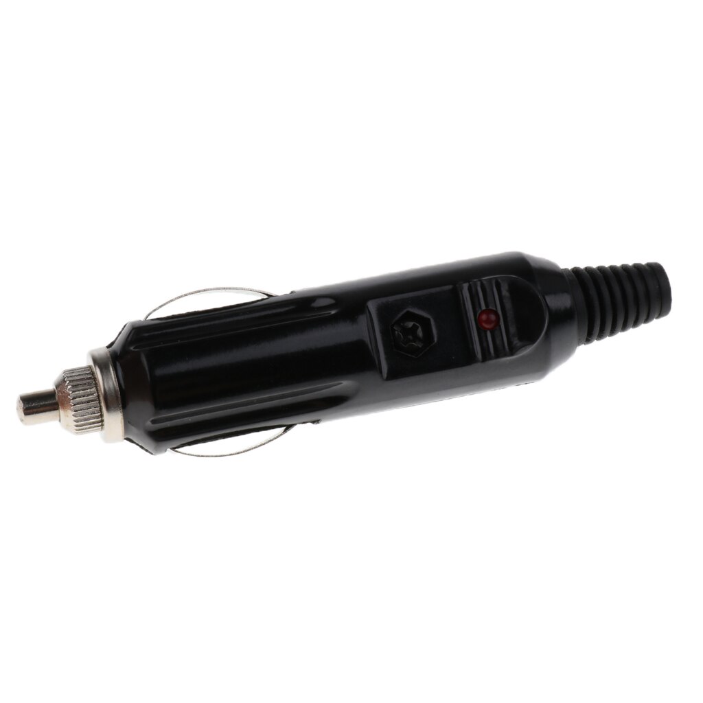 CERRXIAN DIN Hella Powerlet Stecker zum Zigarettenanzünder 18AWG European Male Din Plug Zigarettenanzünder Adapterbuchse (30cm