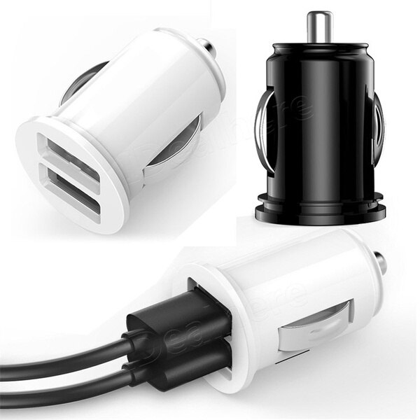 12v strøm Dobbel 2 havn usb mini kule billader adapter til telefon