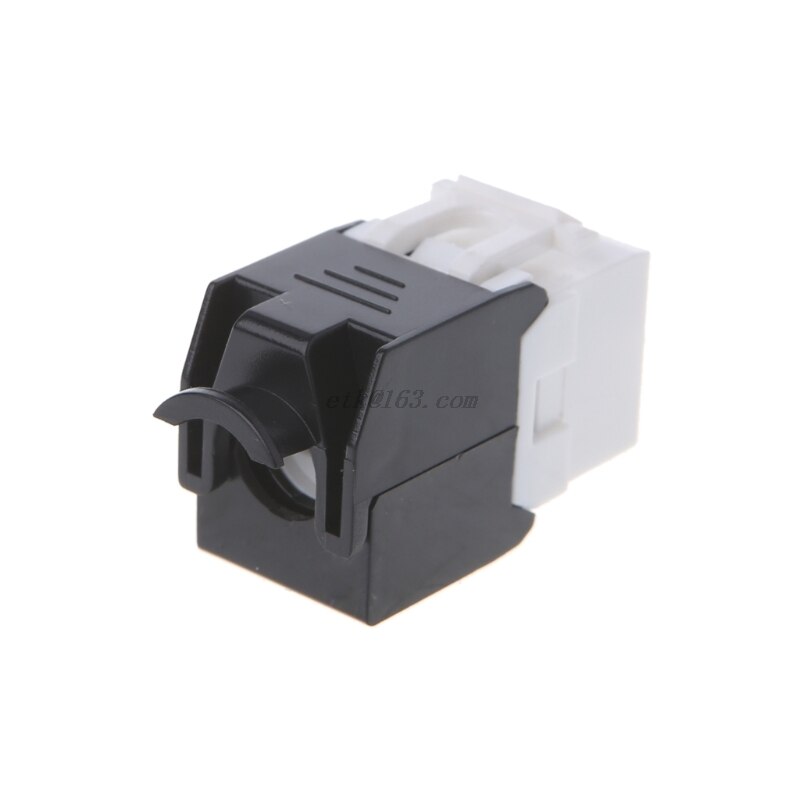Cat 6 connector 2 stuks gigabit  rj45 cat 6 keystone jack modules gereedschapsloze verbindingskabel adapter