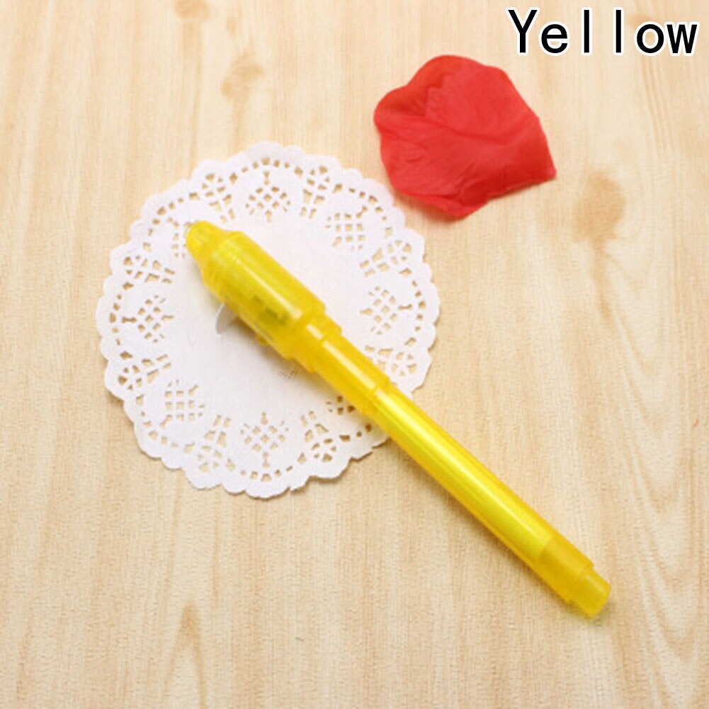 1Pcs Light Combo Stationery Invisible Ink Pen Popular School Supplies Student Papelaria Escolar: OSS1154YW