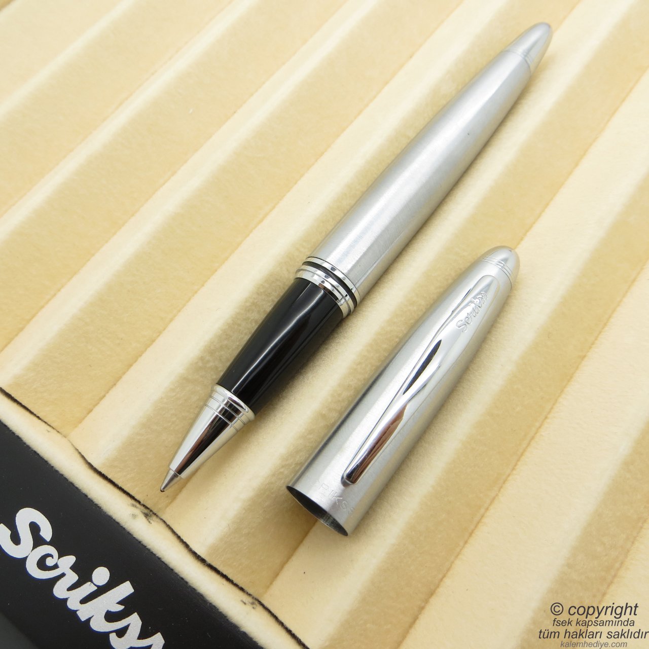Stylo à rouleau chromé Scrikss 88, stylo spécial,