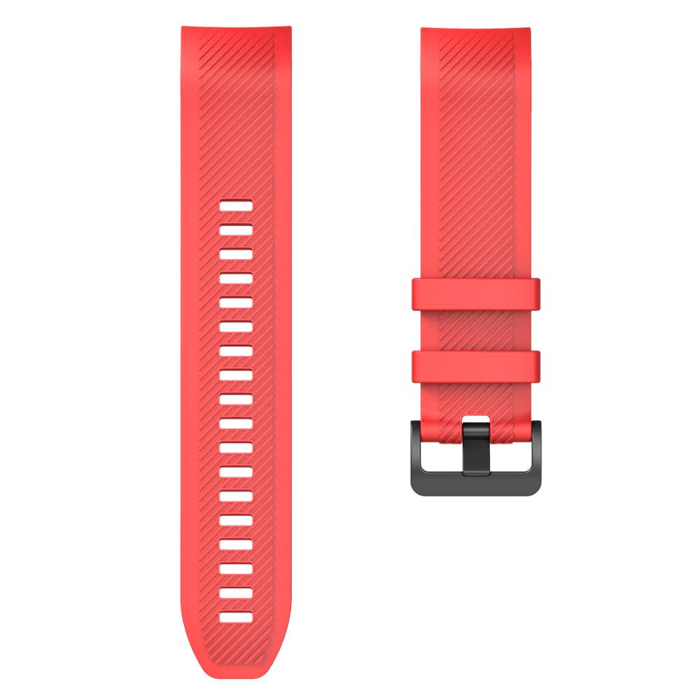 22Mm Breedte Horlogeband Voor Samsung Gear S3 Frontier/Classic/Galaxy Horloge 46Mm/Huawei Horloge Gt 46Mm/Ticwatch Pro/S2/E2 Smartwatches: Red / 22mm gear S3