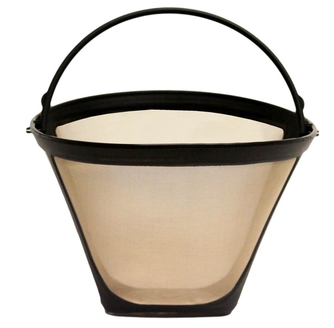 1 pc kaffemaskine filter genanvendeligt metaltragt filter 400 mesh til kaffemaskine tilbehør cuisinart kaffemaskine dele