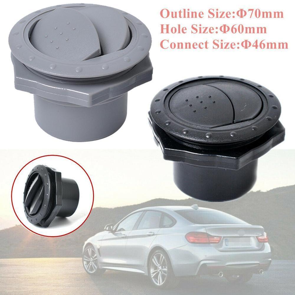 Car RV ATV A/C Vent Air Outlet Rotating Air Conditioning Ventilation Outlet Interior Round Ceiling W0M8