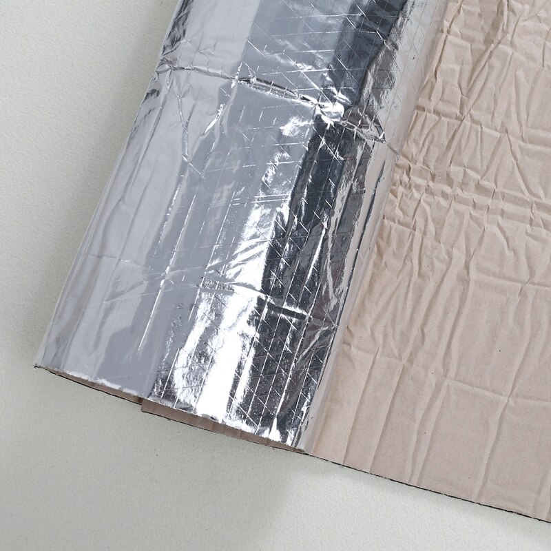 100x100cm Auto Roof Heat Shield Insulation Car Sound Noise Deadener Sheet For Bonnet(Hood) JUN-6C