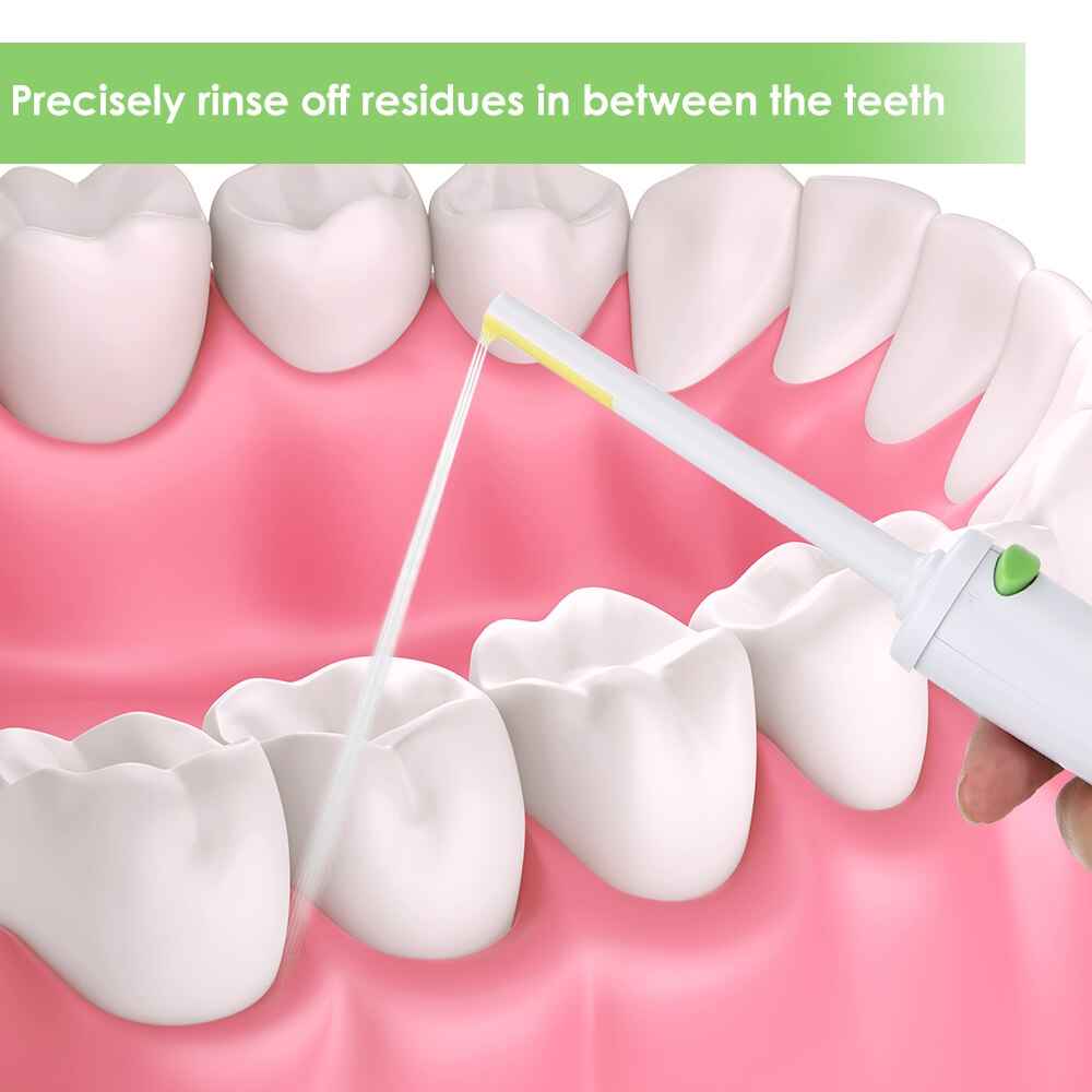 Water Dental Flosser Oral Irrigator Faucet Water Jet Toothpick Teeth Cleaner Oral Hygiene Dental Pick Tooth Cleaning Machine