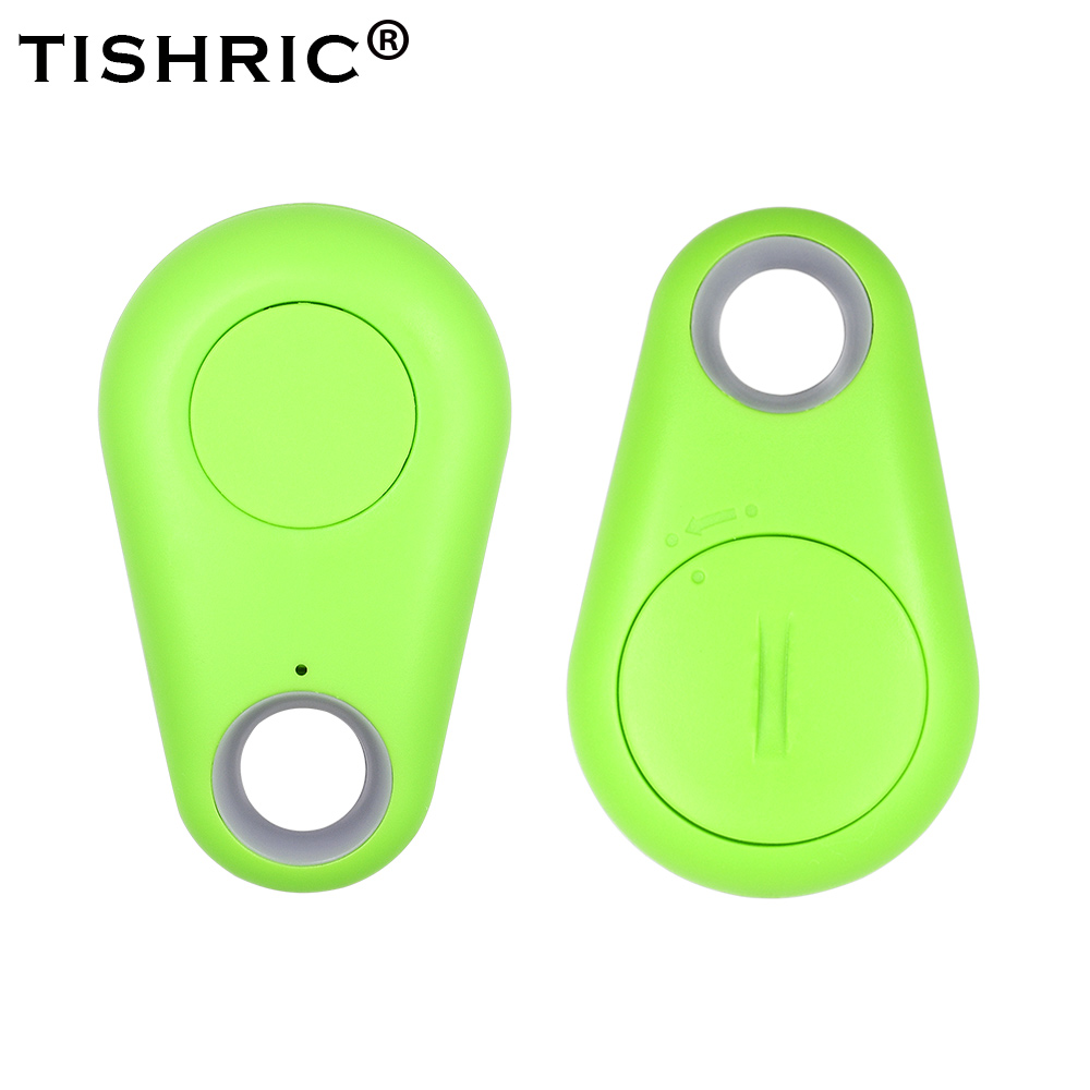 TISHRIC 2PCS 4PCS Senza Fili Del Raccoglitore Key Finder Prodotti e Attrezzature smart per il Controllo Remoto Anti Lost Keychain Bluetooth Tracker Tag Keyfinder: 2pcs-Green