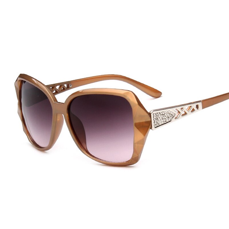 Mode Vierkante Zonnebril Vrouwen Luxe Grote Paarse Zonnebril Vrouwelijke Spiegel Shades Dames UV400