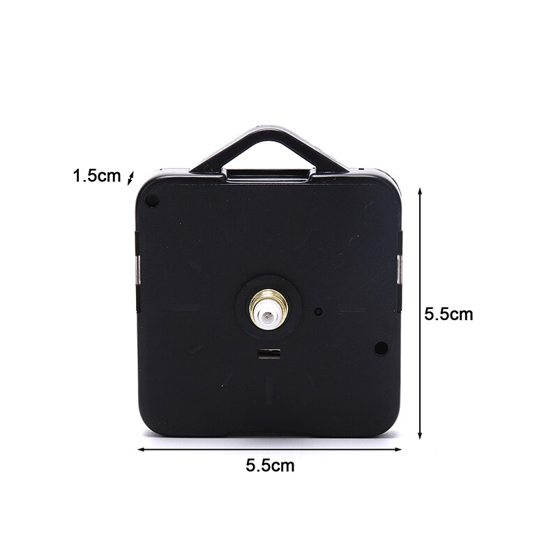 Silent Wall Clock Mechanism Mute Quartz DIY Wall Clock Movement Machine Silver Hands Repair Kit Tool Replace Set Accessories