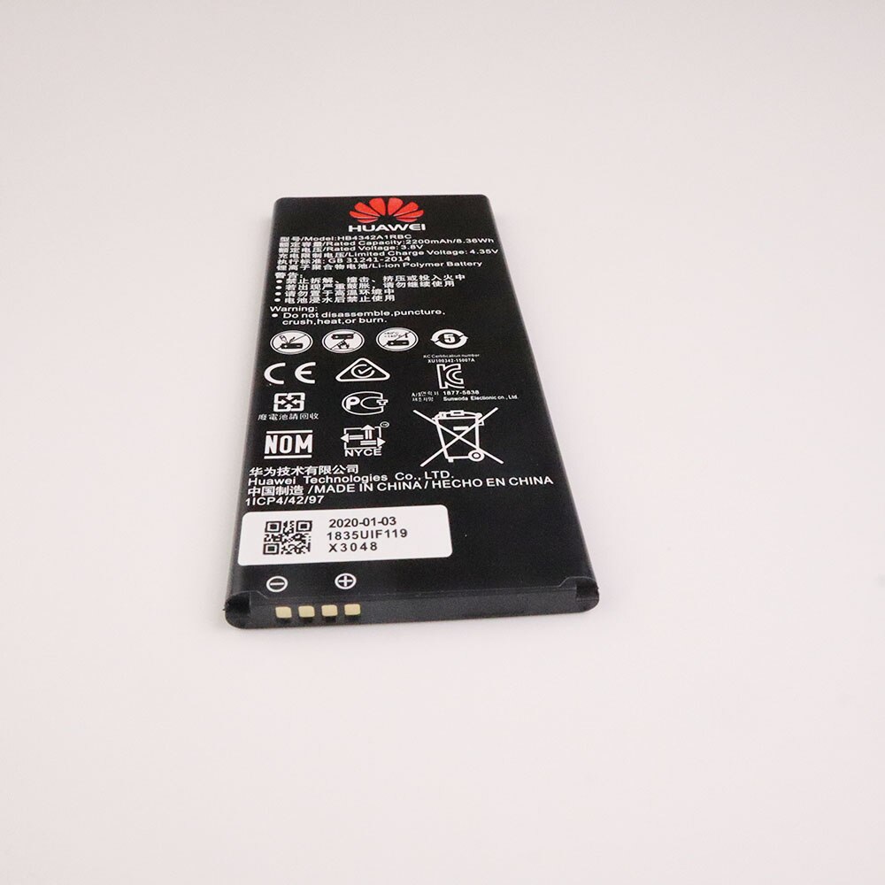 Original Replacement Battery For Huawei Y5II Y5 II Ascend 5+ Y6 Honor 4A SCL-TL00 Honor 5A LYO-L21 HB4342A1RBC 2200mAh